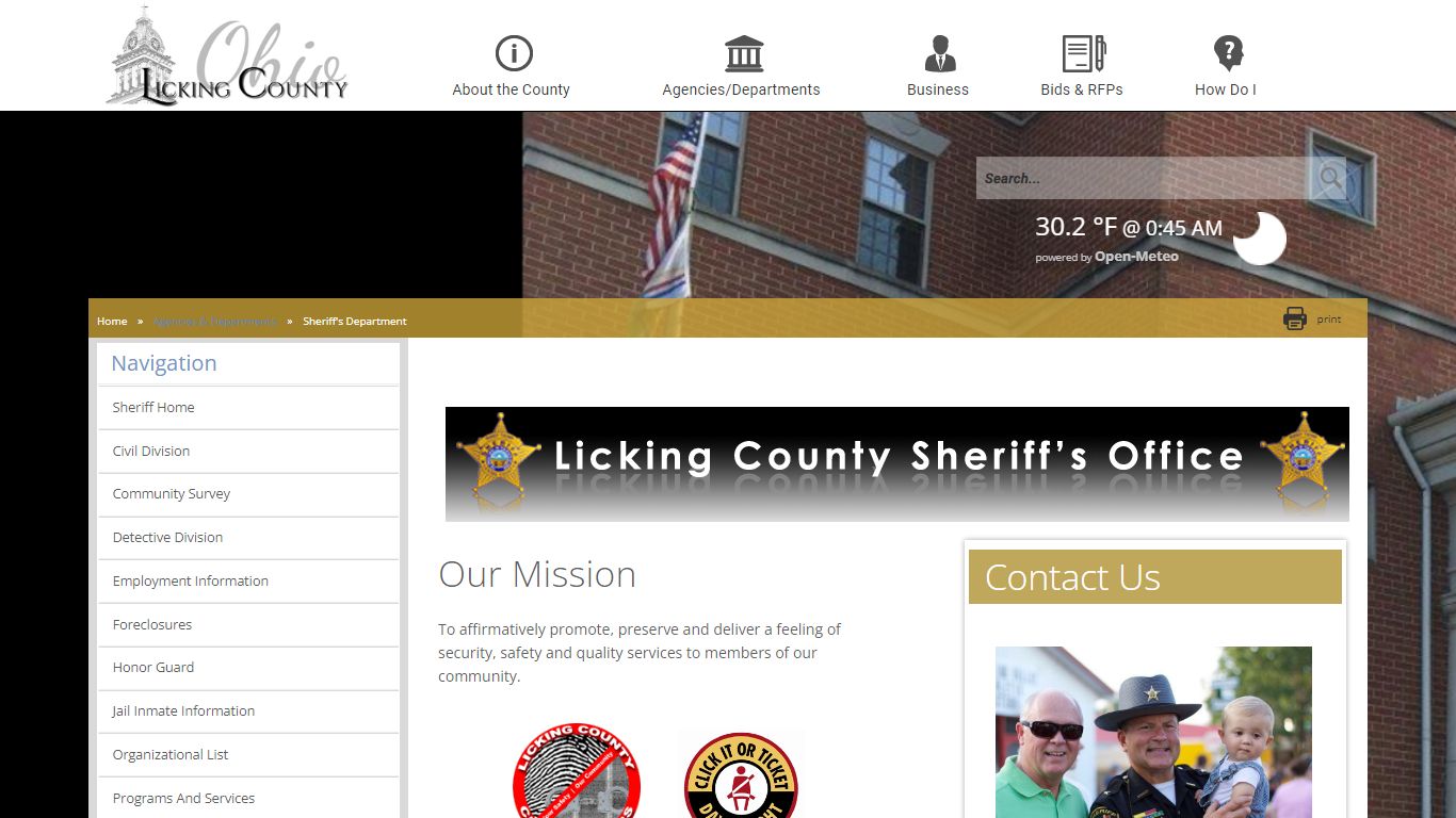 Licking County - Sheriff's Department